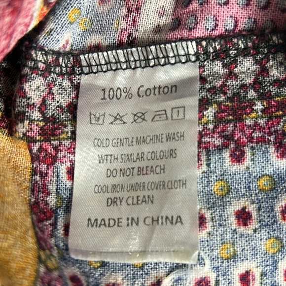 Unbranded Patchwork Harem Pants Size M - Picture 4 of 9